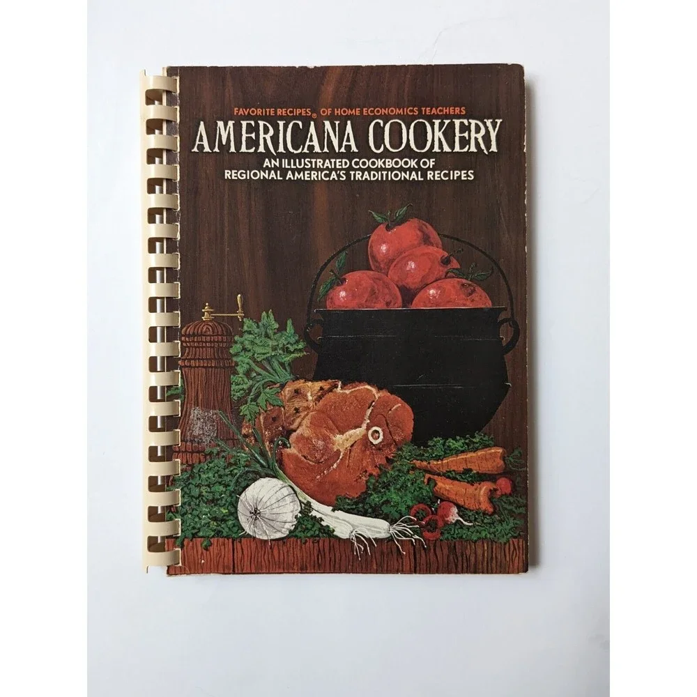 Vintage 1971 Americana Cookery Favorite Recipes Home Economics Teachers Cookbook